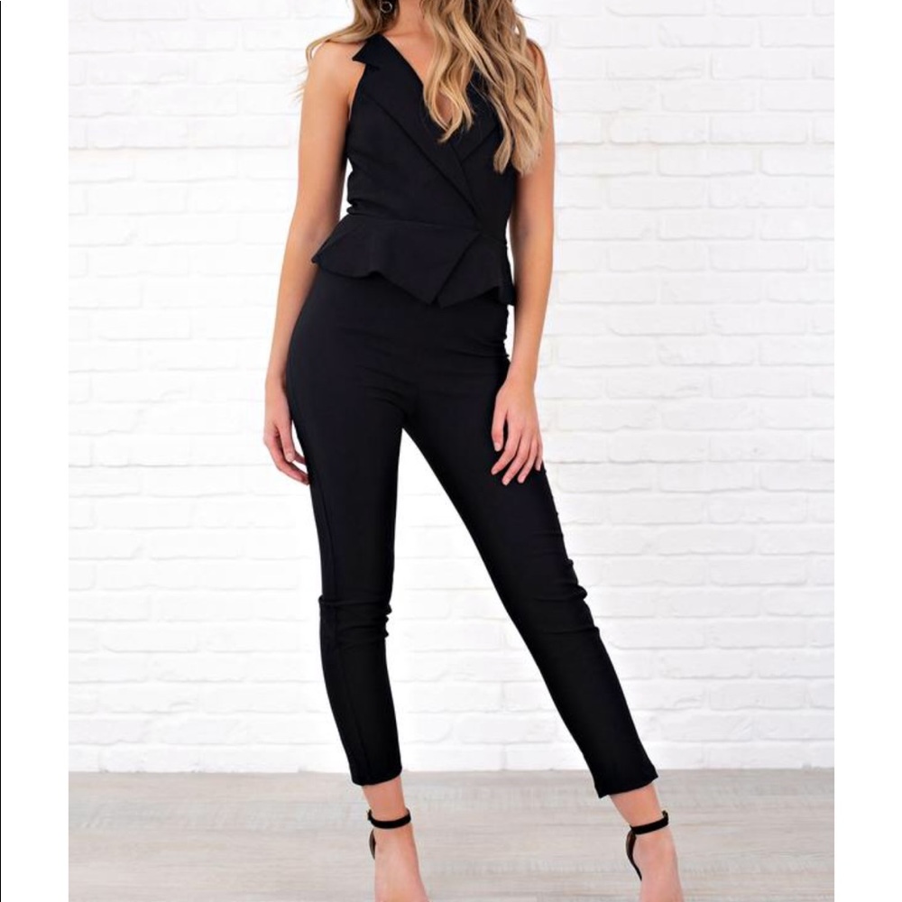 NanaMacs | Black Eclipse Jumpsuit